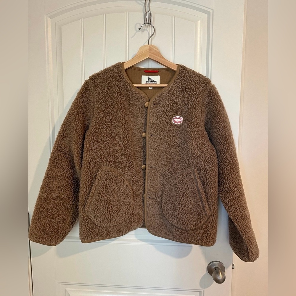 Vincent et Mireille Digoin France fleece jacket.